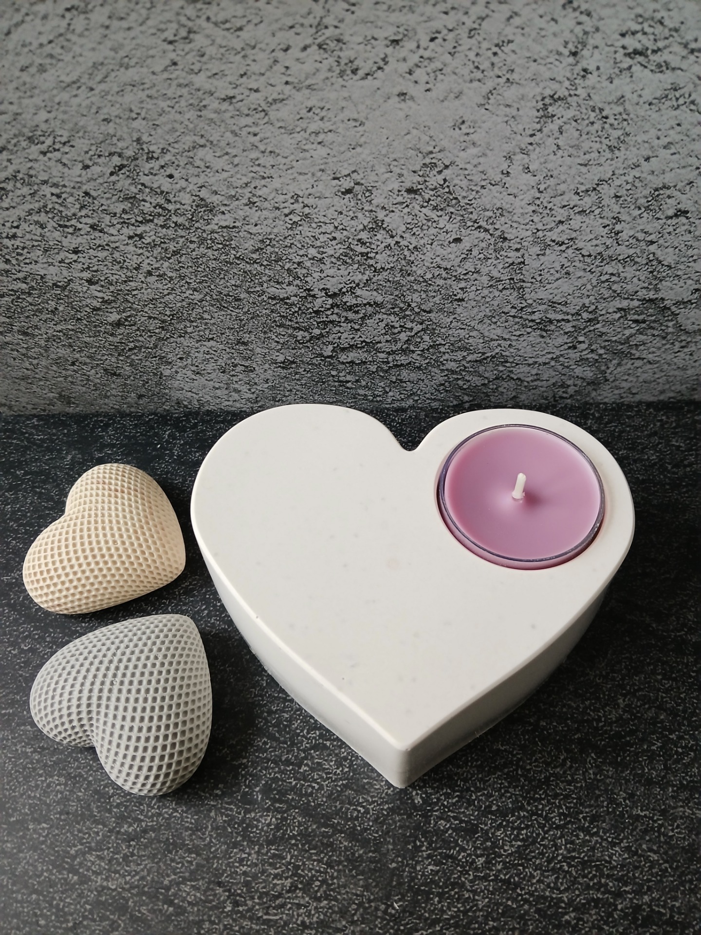 Jesmonite stojan na svíčku