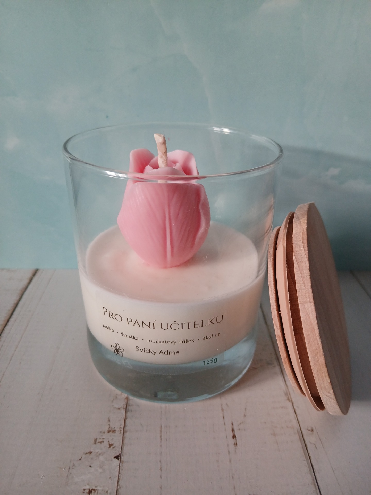 Sójová svíčka Pro paní učitelku