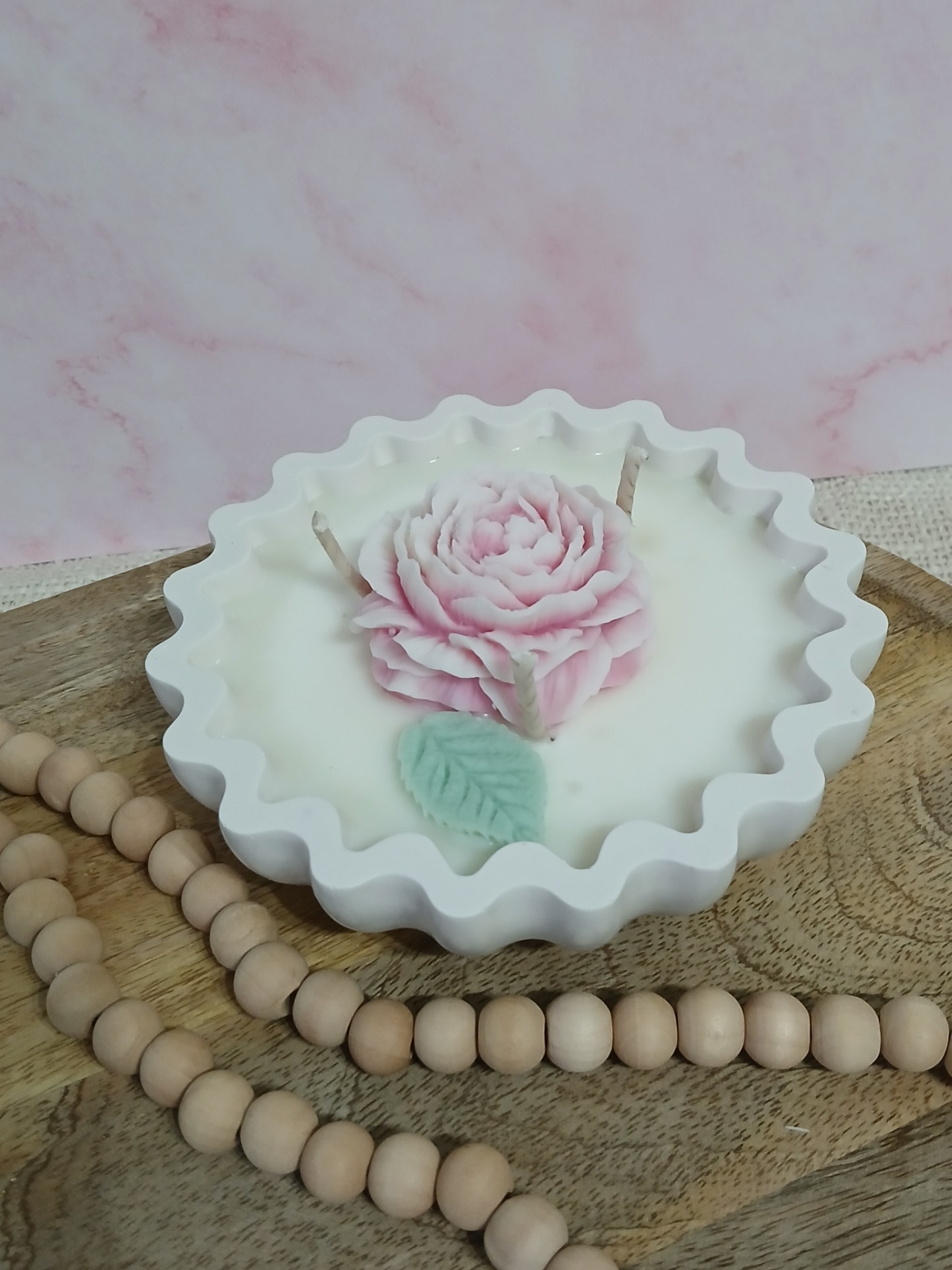 Sójová svíčka Peony