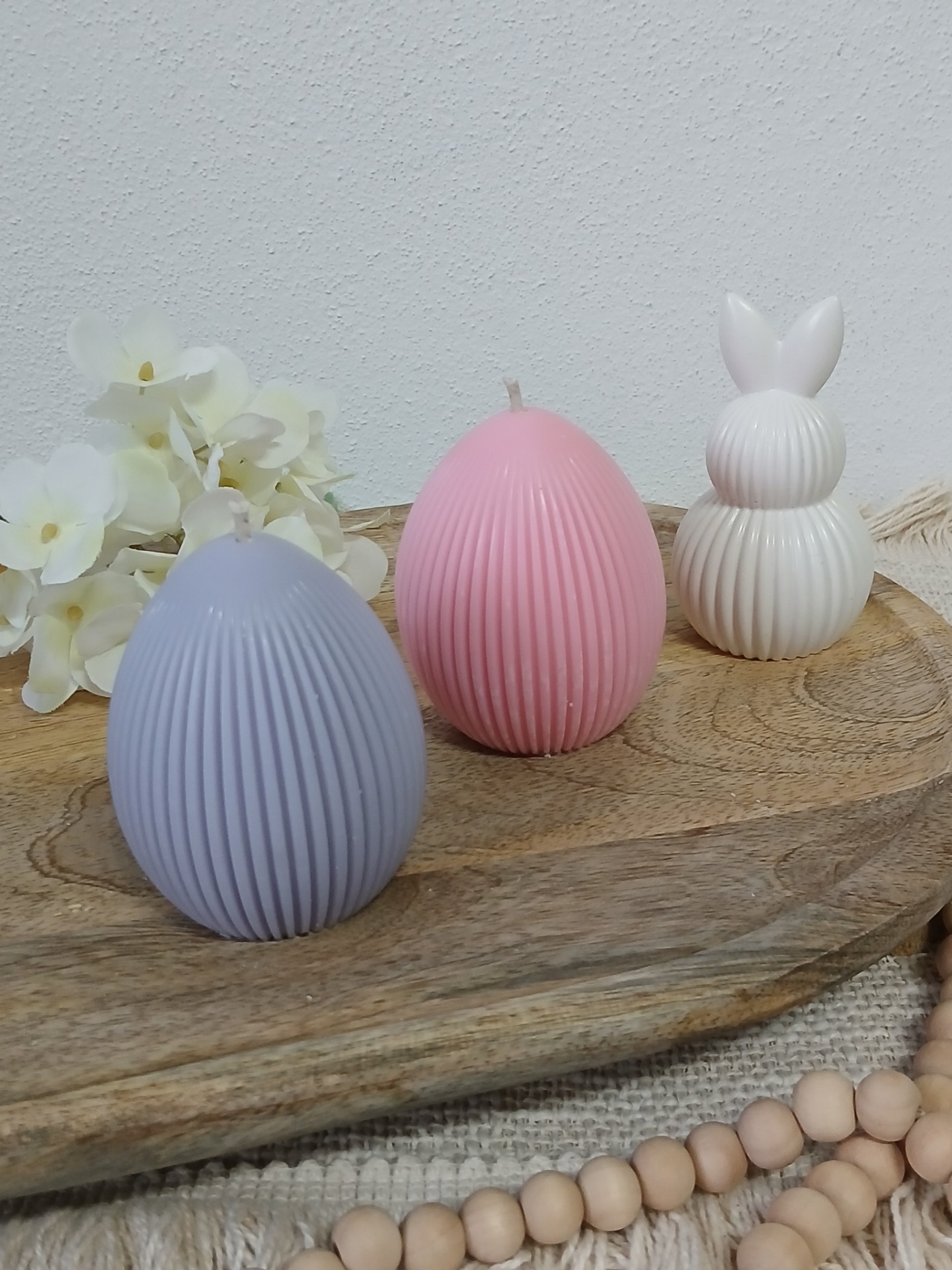 Sójová svíčka Pruhované vejce