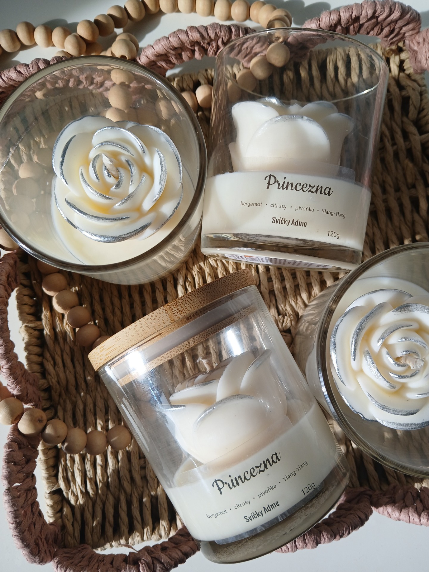 Sójová svíčka Princezna