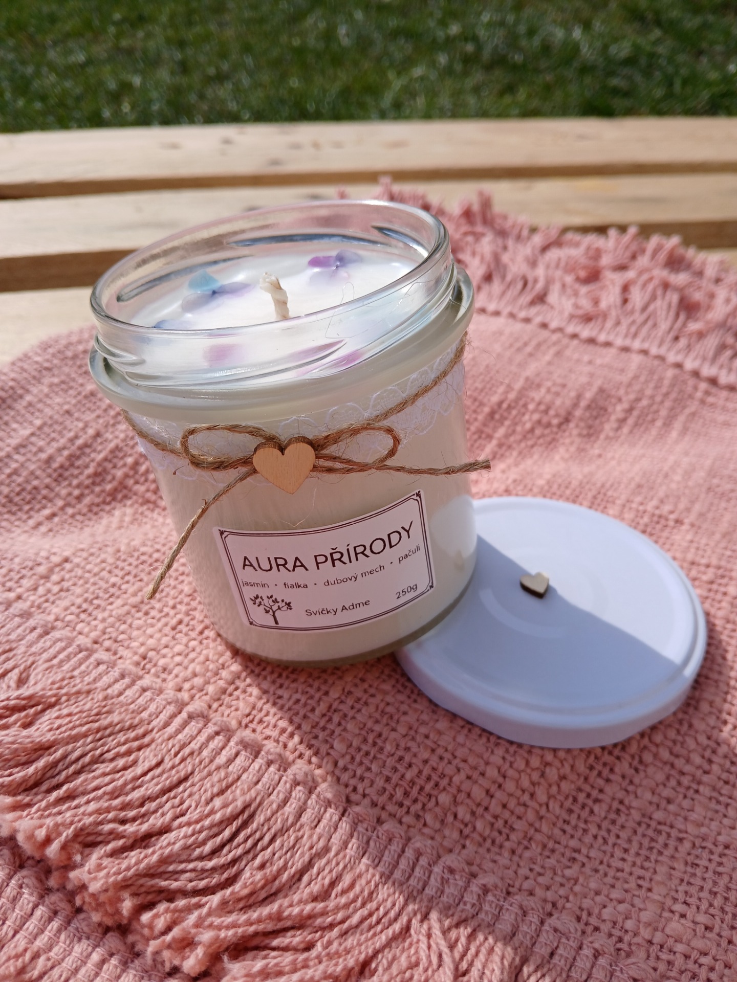 Sójová svíčka Aura přírody
