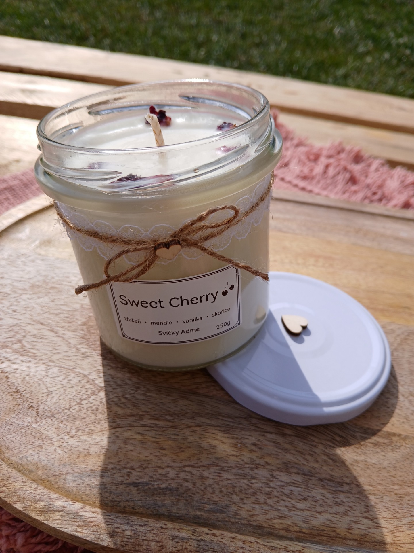 Sójová svíčka Sweet Cherry